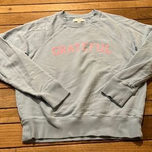 Spiritual gangster sky blue sweatshirt